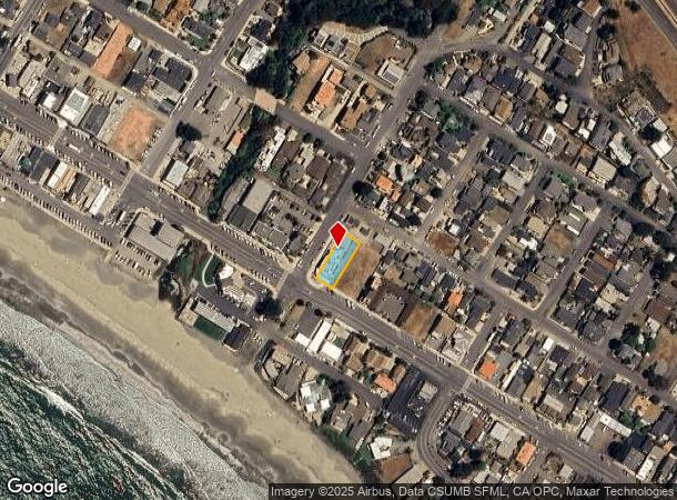  110 S E St, Cayucos, CA Parcel Map