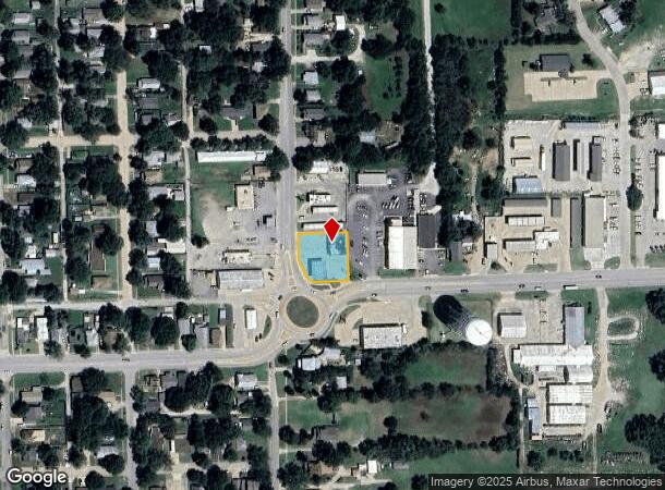  1105 N A St, Wellington, KS Parcel Map