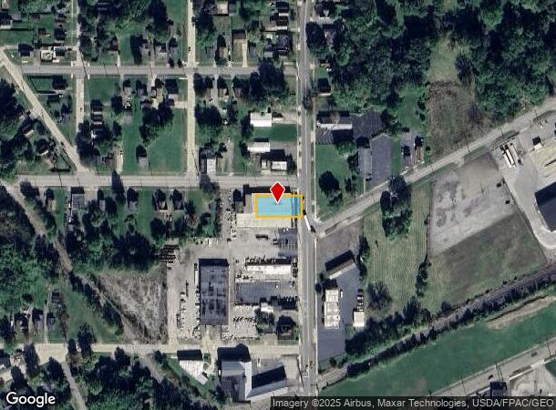  1414 N North Rd Ne, Warren, OH Parcel Map