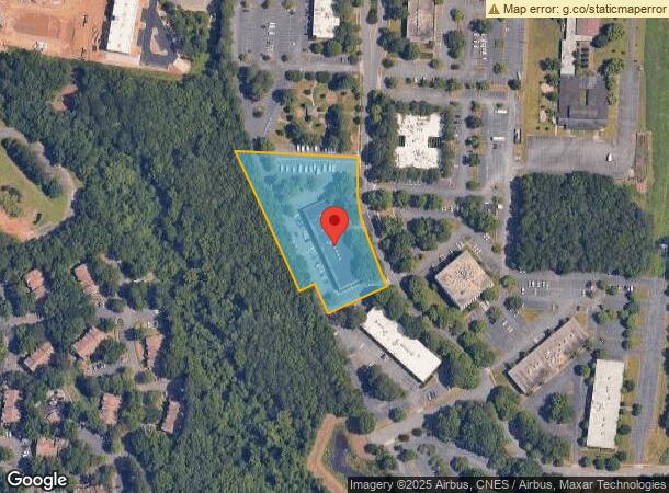  5624 Executive Center Dr, Charlotte, NC Parcel Map