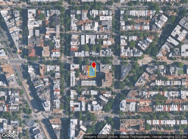  1816 R St Nw, Washington, DC Parcel Map