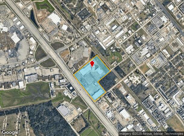  19801 Gulf Fwy, Webster, TX Parcel Map