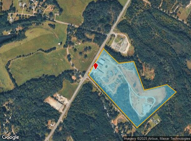  3500 Highway 29 N, Belton, SC Parcel Map