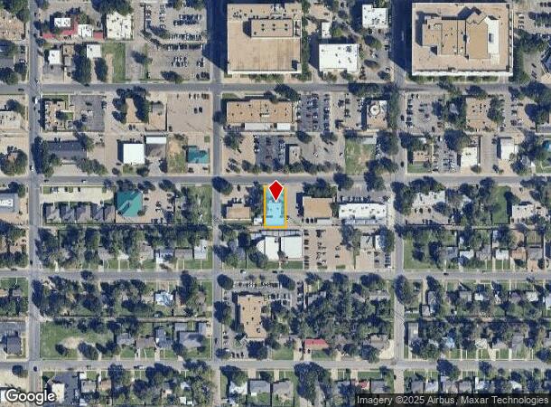  3619 22Nd Pl, Lubbock, TX Parcel Map