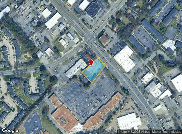 7805 W Broad St, Henrico, VA Parcel Map