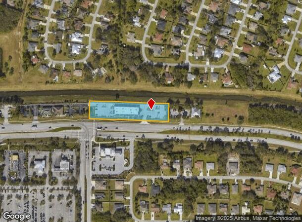  1631 Sw Gatlin Blvd, Port Saint Lucie, FL Parcel Map