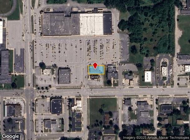  6050 Central Ave, Portage, IN Parcel Map