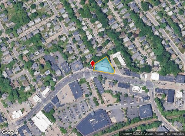  1783 Centre St, West Roxbury, MA Parcel Map