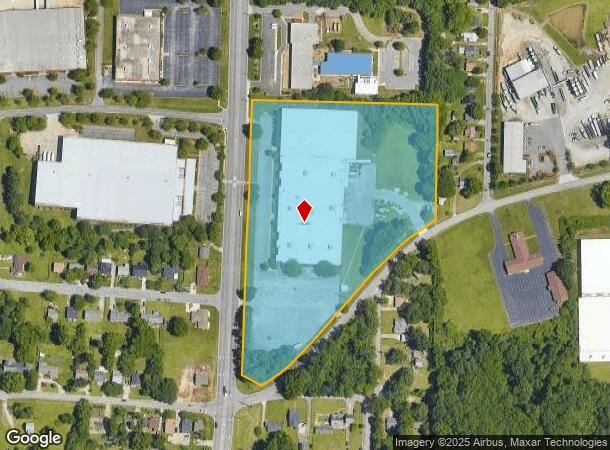  2103 Brentwood St, High Point, NC Parcel Map