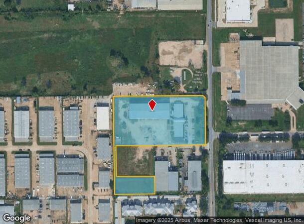  6935 Brittmoore Rd, Houston, TX Parcel Map
