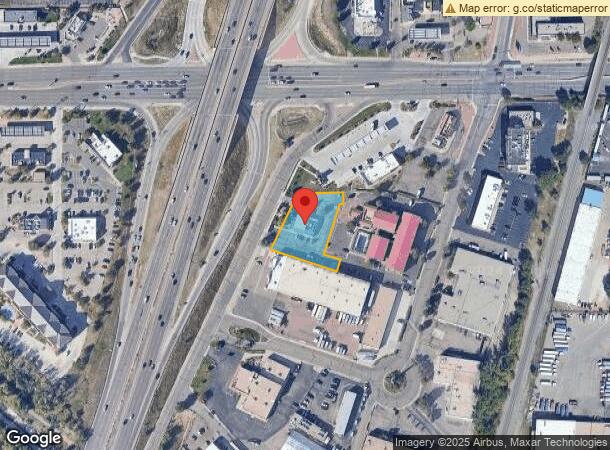  4375 Sinton Rd, Colorado Springs, CO Parcel Map