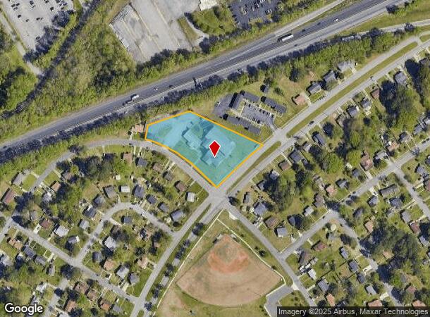  801 Tazewell St, Portsmouth, VA Parcel Map