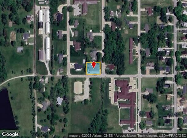 300 W Kelley St, Sigourney, IA Parcel Map