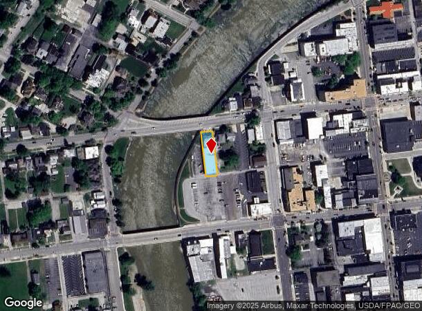  14 E Perry St, Tiffin, OH Parcel Map