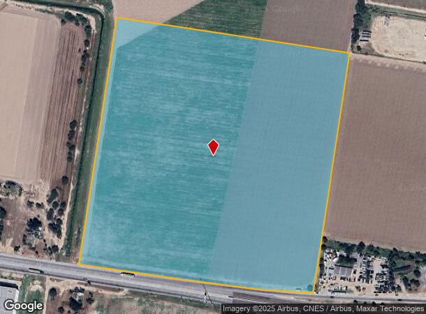  281 W Military Highway 281 Hwy, Pharr, TX Parcel Map