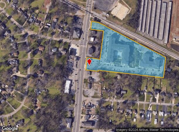  135 Donelson Pike, Nashville, TN Parcel Map