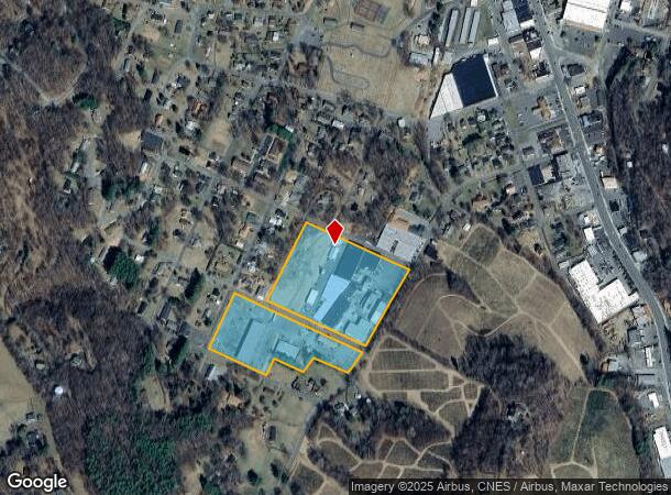  303 Locust St, West Jefferson, NC Parcel Map