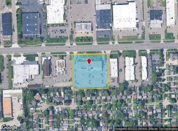 1055 W Maple Rd, Clawson, MI Parcel Map