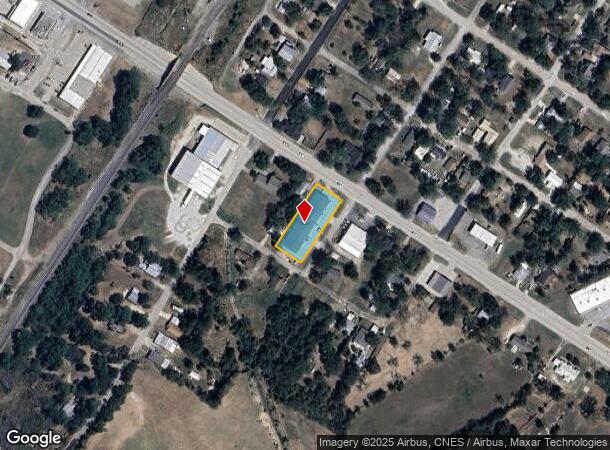  401 S Houston St, Groesbeck, TX Parcel Map
