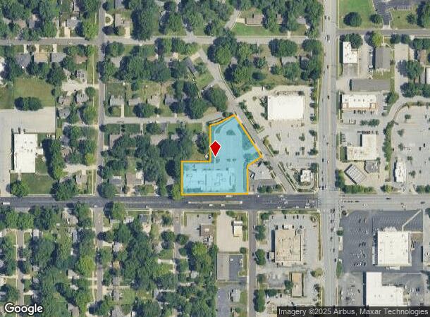  7246 W 75Th St, Overland Park, KS Parcel Map