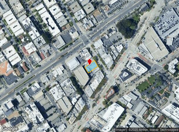  3825 Main St, Culver City, CA Parcel Map