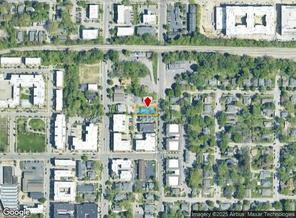809 N Walnut St, Bloomington, IN Parcel Map