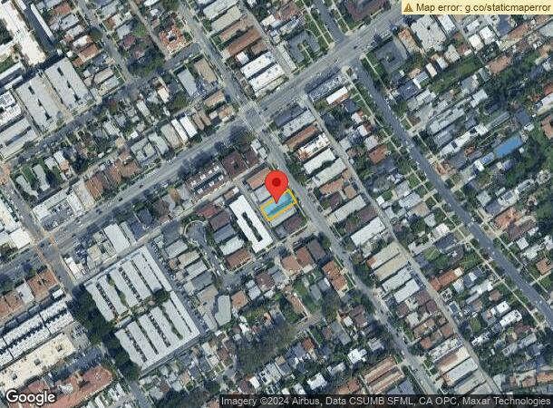  4035 Inglewood Blvd, Los Angeles, CA Parcel Map