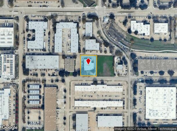 1111 Commerce Dr, Richardson, TX Parcel Map