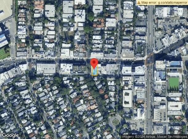  8552 Melrose Ave, West Hollywood, CA Parcel Map