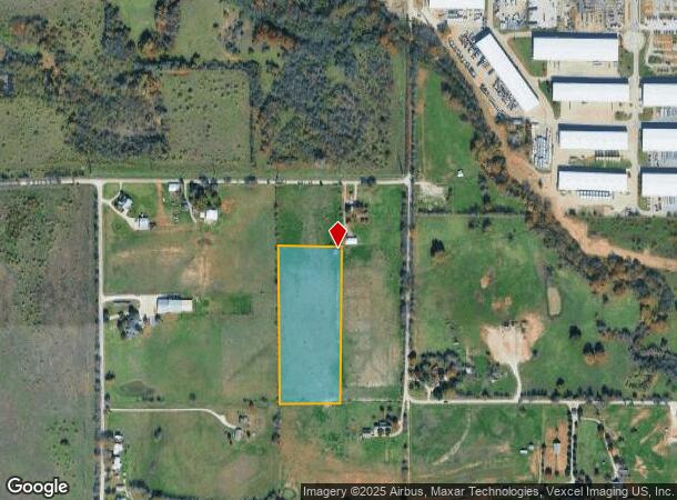 Springside Rd, Denton, TX Parcel Map