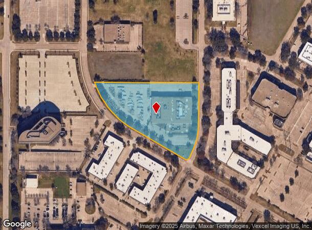  8001 Bent Branch Dr, Irving, TX Parcel Map