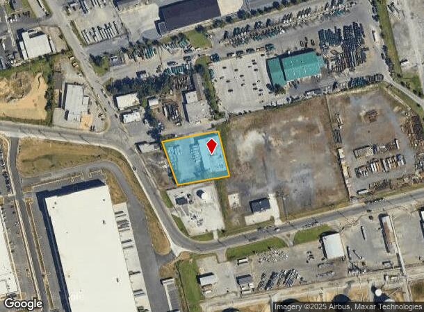  2011 Asphalt St, Curtis Bay, MD Parcel Map