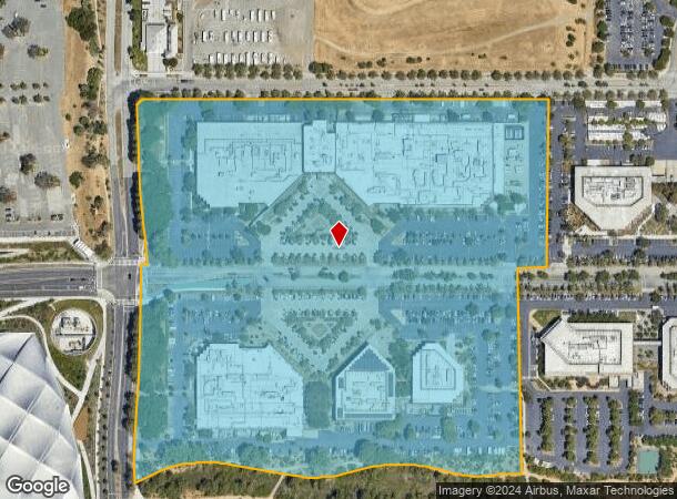  2011 Stierlin Ct, Mountain View, CA Parcel Map