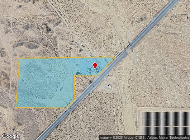 32629 Highway 14, Cantil, CA Parcel Map