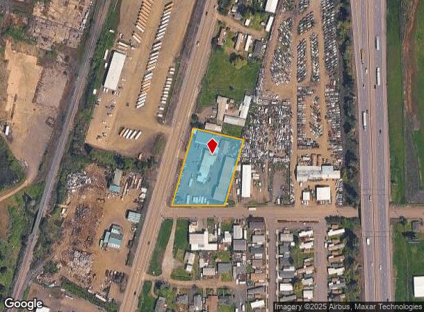  3704 Old Highway 99 S, Roseburg, OR Parcel Map