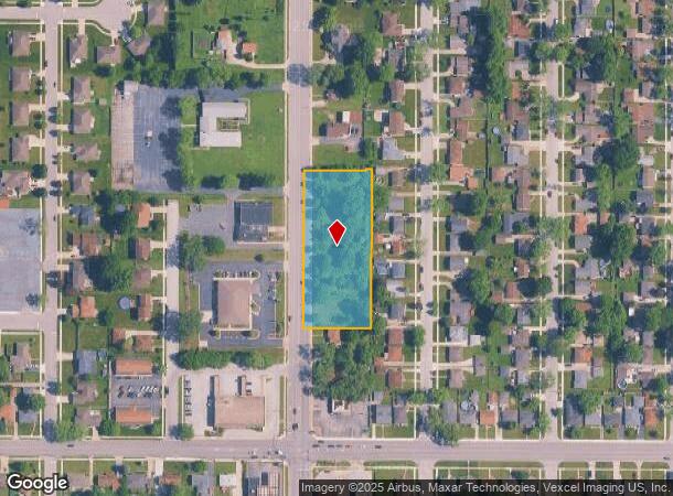 937 N Broad Appr St, Griffith, IN Parcel Map