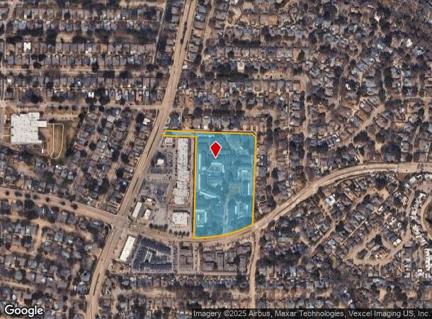 9505 Royal Ln, Dallas, TX Parcel Map