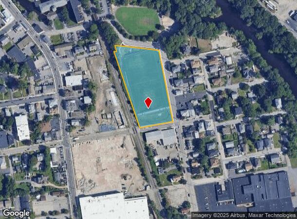  1304 High St, Central Falls, RI Parcel Map