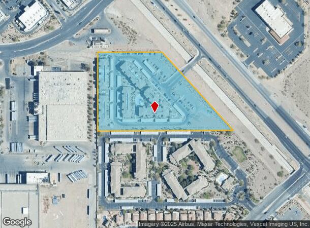  1601 S Boulder Hwy, Henderson, NV Parcel Map