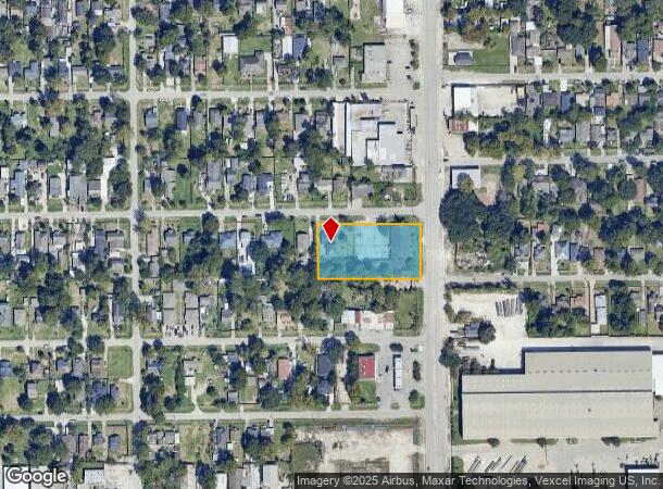 6113 Jensen Dr, Houston, TX Parcel Map