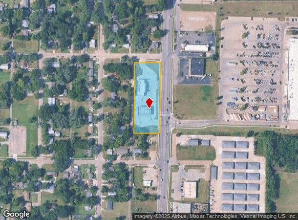 2611 Se California Ave, Topeka, KS Parcel Map