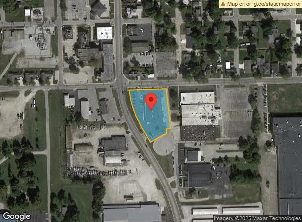  1203 S Main St, Bluffton, IN Parcel Map