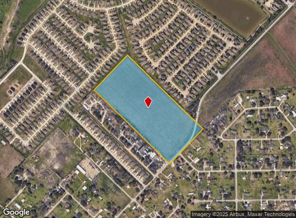 Band Rd, Rosenberg, TX Parcel Map