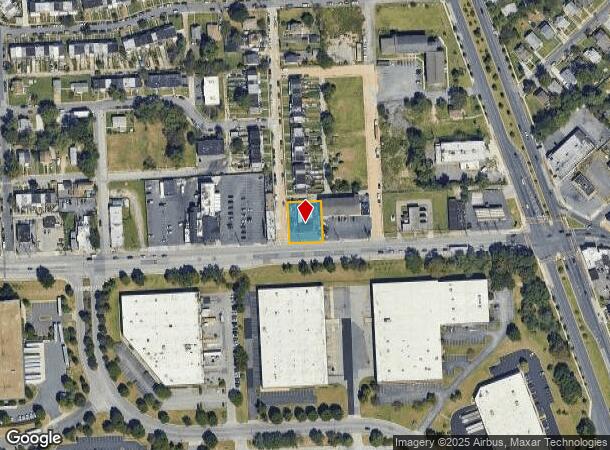 6600 Holabird Ave, Baltimore, MD Parcel Map