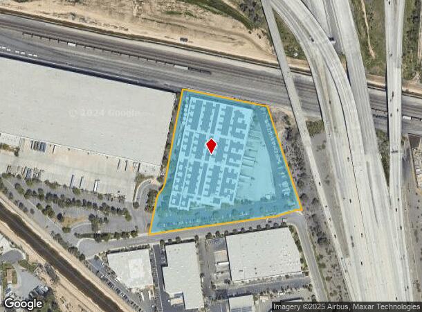  1275 Quarry St, Corona, CA Parcel Map