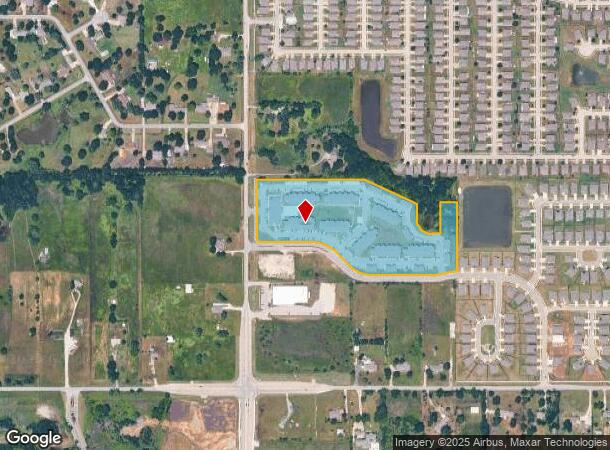 10703 N Garnett Rd N, Owasso, OK Parcel Map