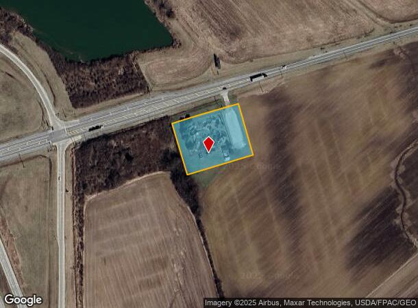  3410 E Rombach Ave, Wilmington, OH Parcel Map