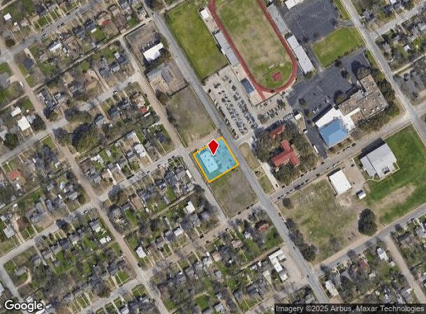  2020 N 25Th St, Waco, TX Parcel Map