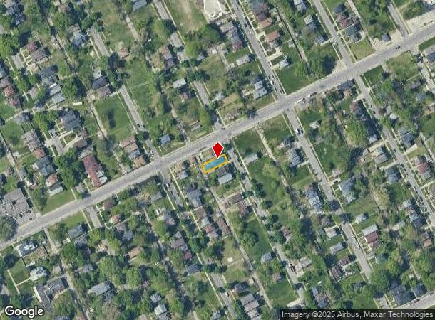  2571 Townsend St, Detroit, MI Parcel Map