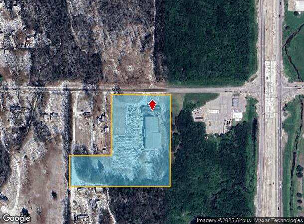  596 W 141St St, Glenpool, OK Parcel Map